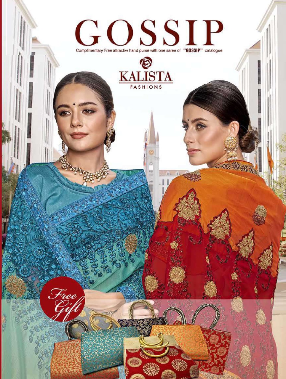 Kalista Fashion Gossip Fancy With Embroidery Work Party Wear...