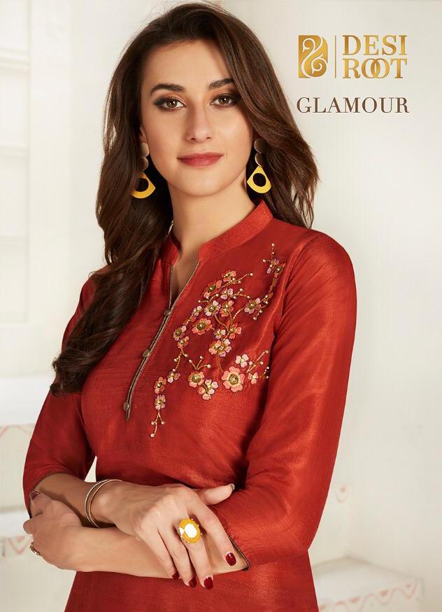 Glamour Desi Root Fancy With Embroidery Work Party Wear Read...