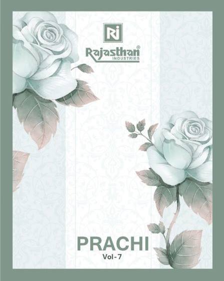 Rajasthan Prachi Vol 7 Cotton Printed Regular Wear Dress Mat...