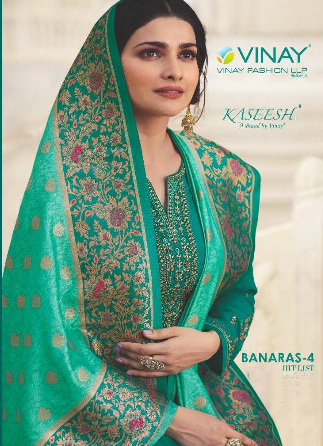 Vinay Fashion Kaseesh Banaras Vol 4 Hit List Satin Silk With...