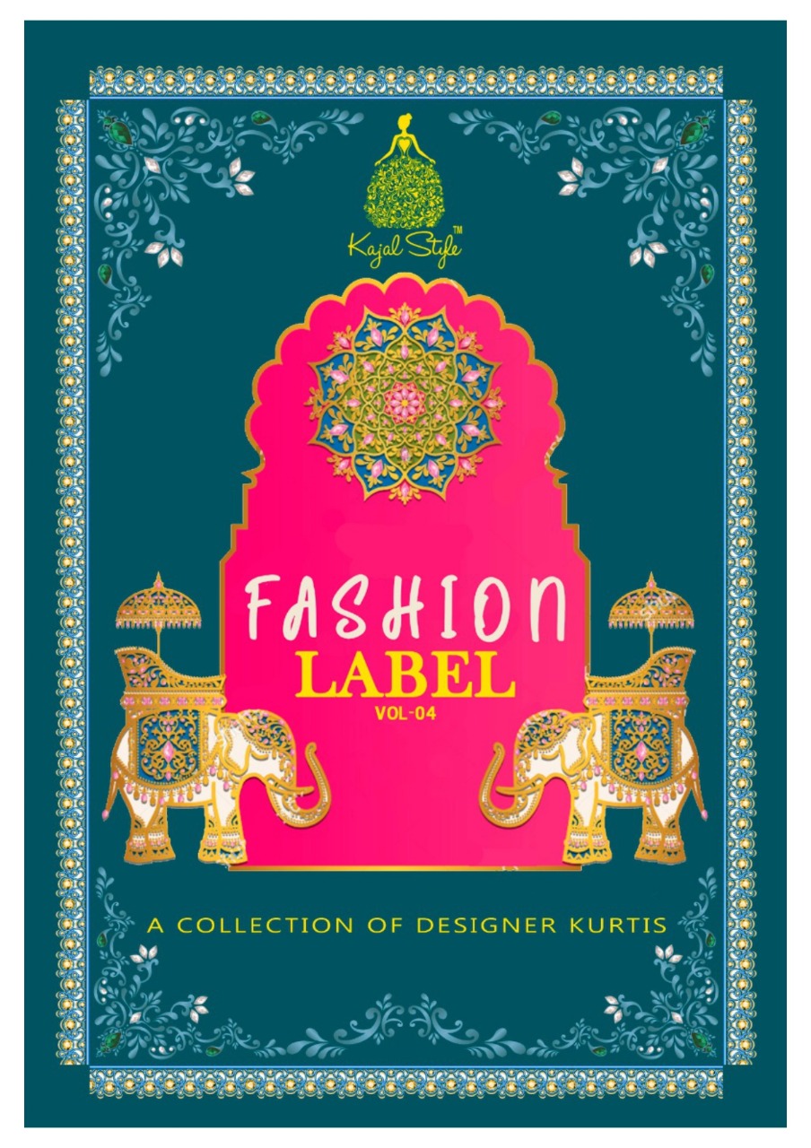 Kajal Style Fashion Label Vol 4 Designer Printed Rayon And C...