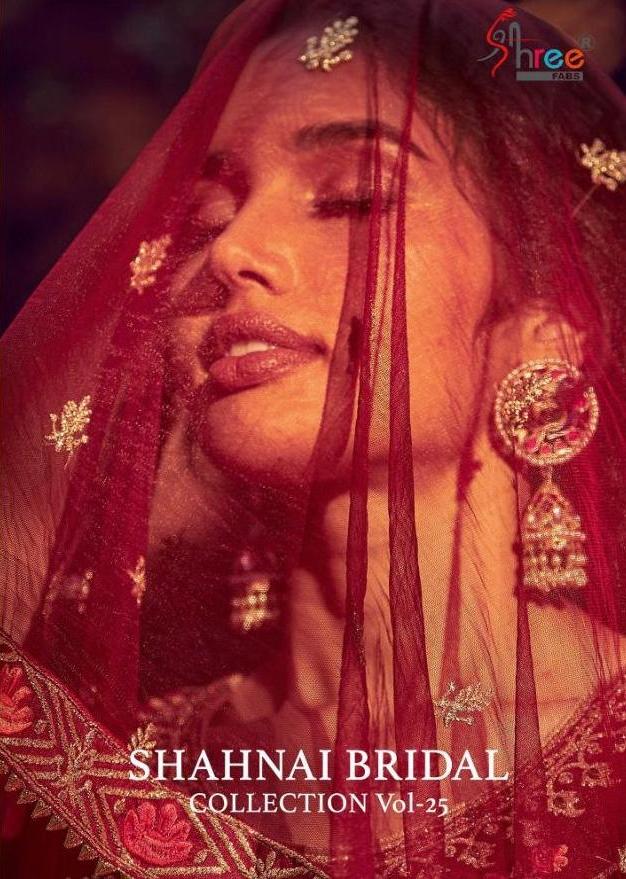 Shree Fabs Shehnai Bridal Collection Vol 25 Georgette With H...