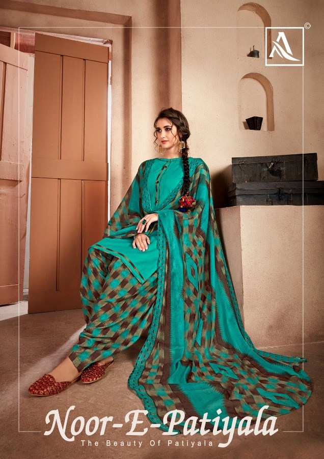 Alok Suits Noor E Patiyala Pure  Cotton Cord Jacquard Dress ...