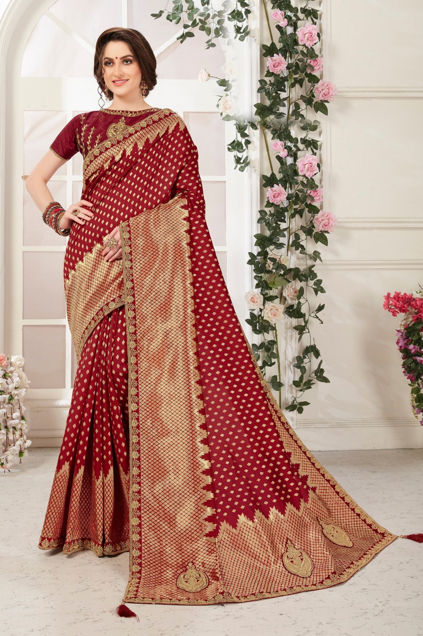 Banarasi Silk Vol 5 Designer Heavy Banarasi Silk Traditional...