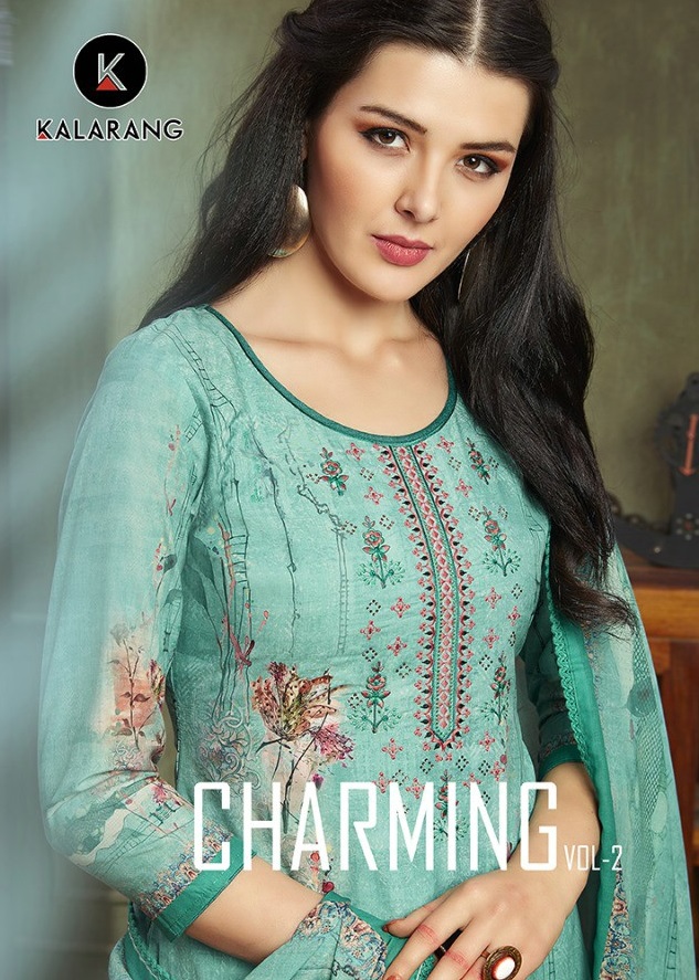 Kessi Fabrics Kalarang Charming Vol 2 Digital Printed Muslin...