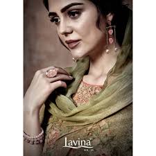 Lavina Suits Lavina Vol 39 Georgette Printed With Sequence E...