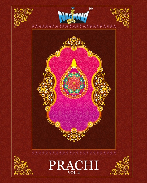 Nagmani Prachi Vol 4 Cotton Printed Regular Wear Dress Mater...