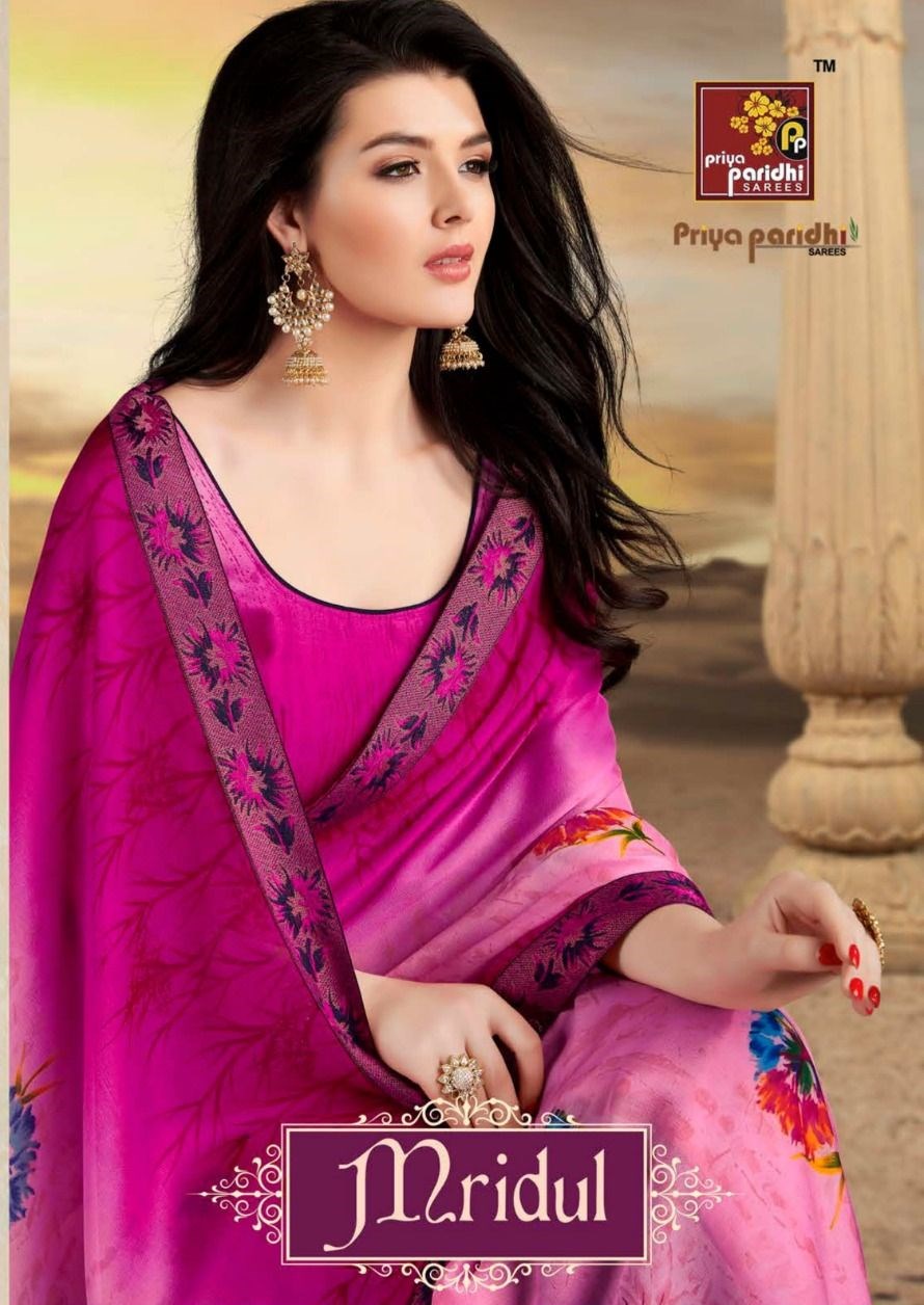 Priya Paridhi Mridul Fancy Printed Regular Wear Sarees Colle...