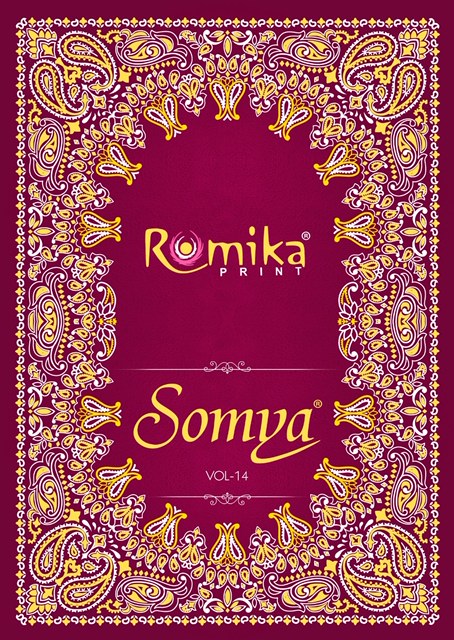 Romika Print Somya Vol 14 Regular Wear Printed Cotton Dress ...