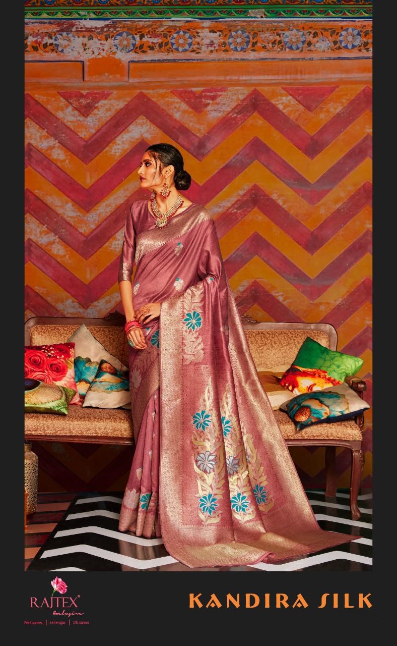 Rajtex Sarees Kandira Silk Designer Soft Silk Sarees Collect...