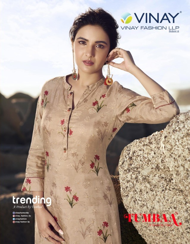 Vinay Fashion Tumbaa Trending Digital Printed Pure Dola Silk...