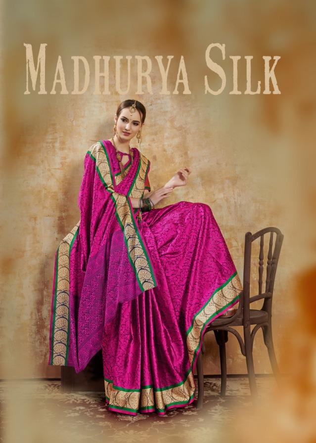 Ynf Madhurya Silk Tanchui Art Silk Casual Wear Sarees Collec...