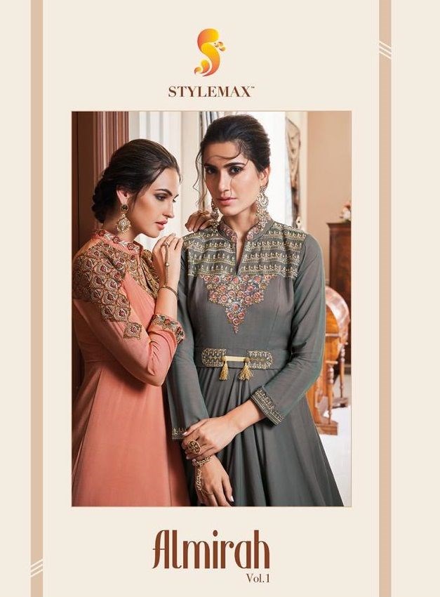 Stylemax Almirah Vol 1 Designer Soft Taffeta Silk With Embro...