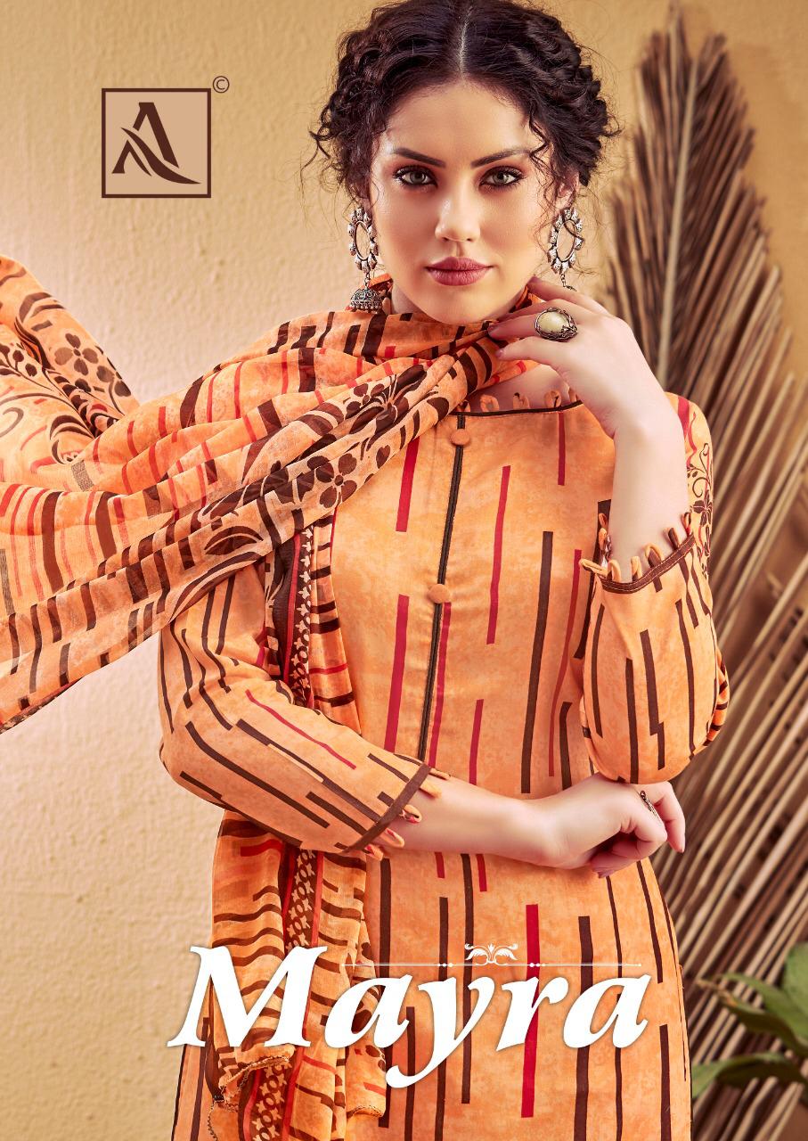 Alok Suits Mayra Digital Printed Pure Jam Cotton With Work D...