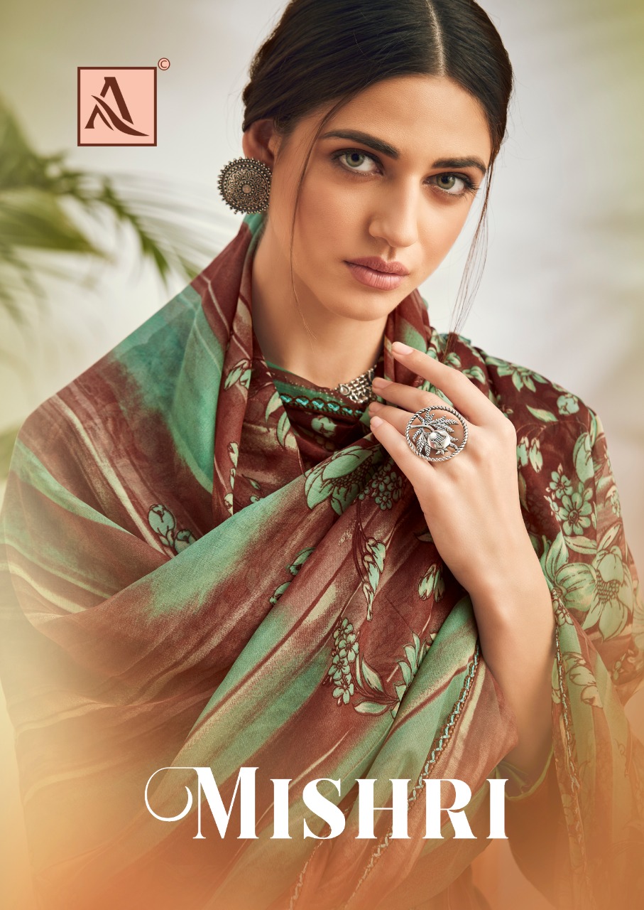 Alok Suits Mishri Pure Viscose Rayon Digital Style Print Wit...