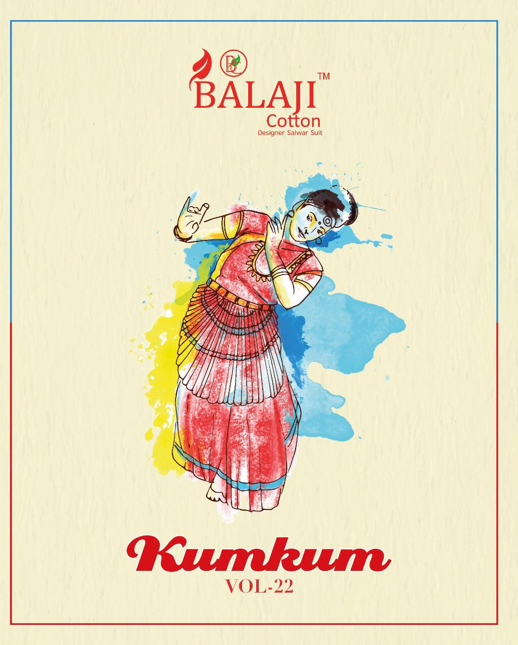 Balaji Cotton Kumkum Vol 22 Cotton Printed Regular Wear Dres...