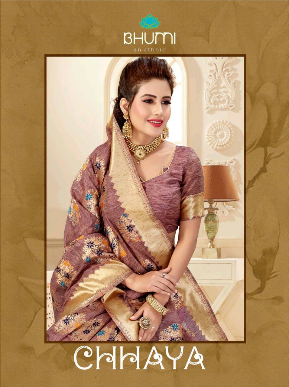 Chhaya Bhumi Designer Silk Party Wear Sarees Collection At W...