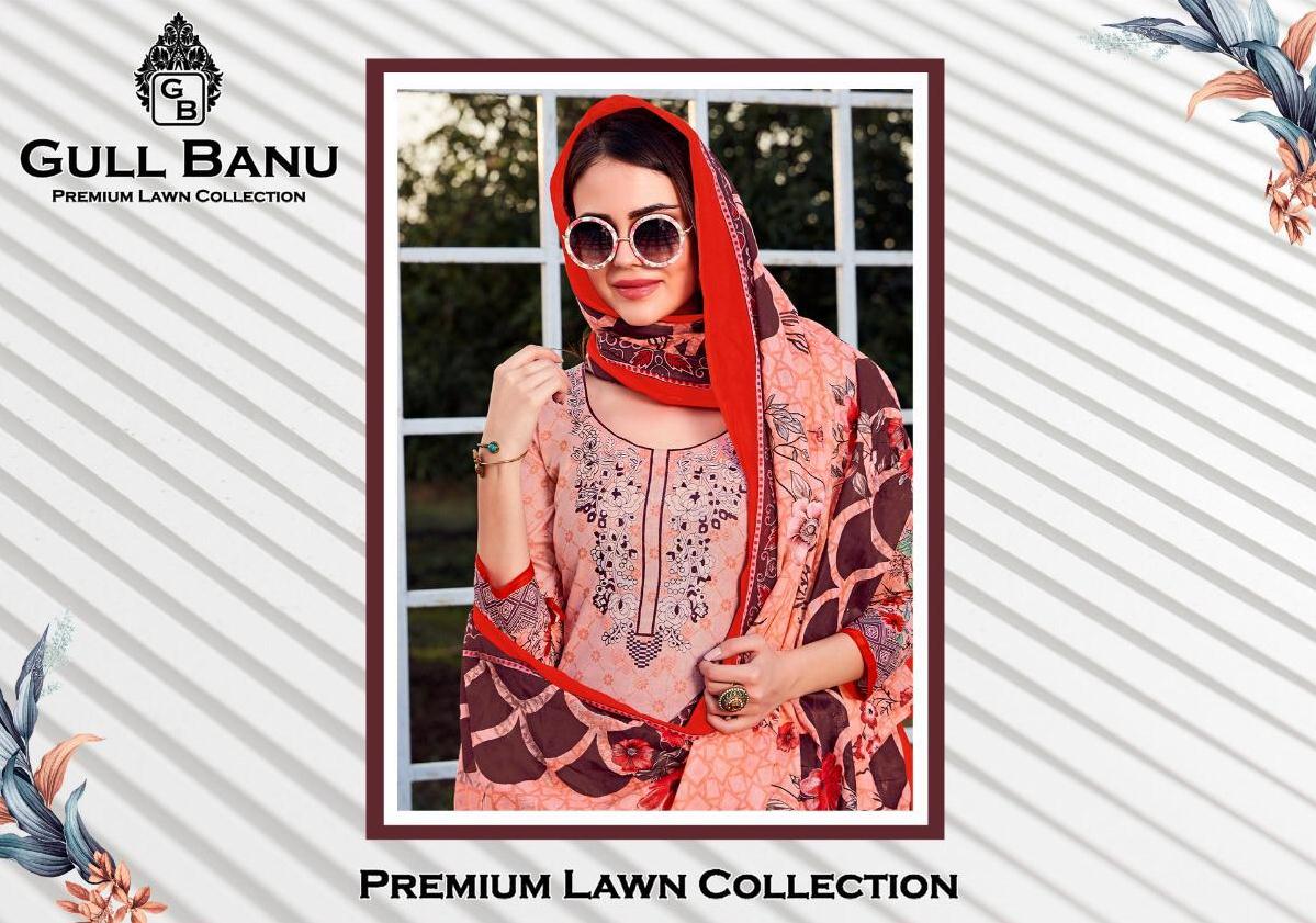 Gullaahmed Lawn Collection Gull Banu Vol 1 Pure Lawn Printed...