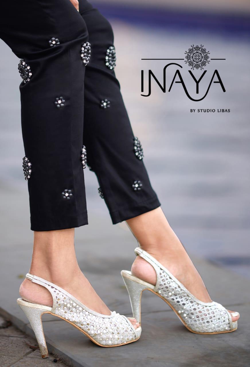 Inaya Mirror Designer Pure Stretchable Cotton Readymade Ciga...