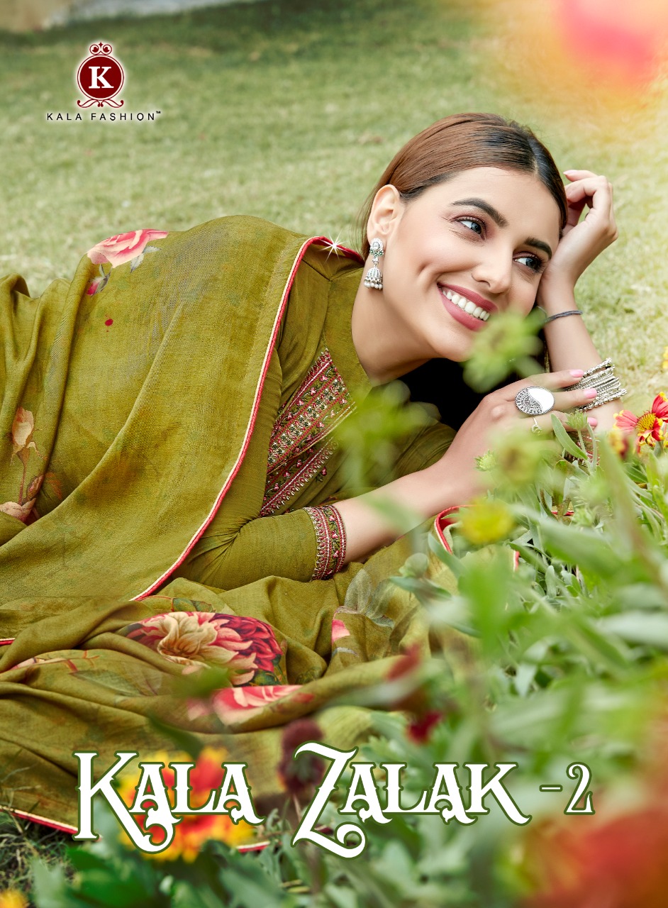Kala Fashion Kala Zalak Vol 2 Pure Muslin With Digital Print...