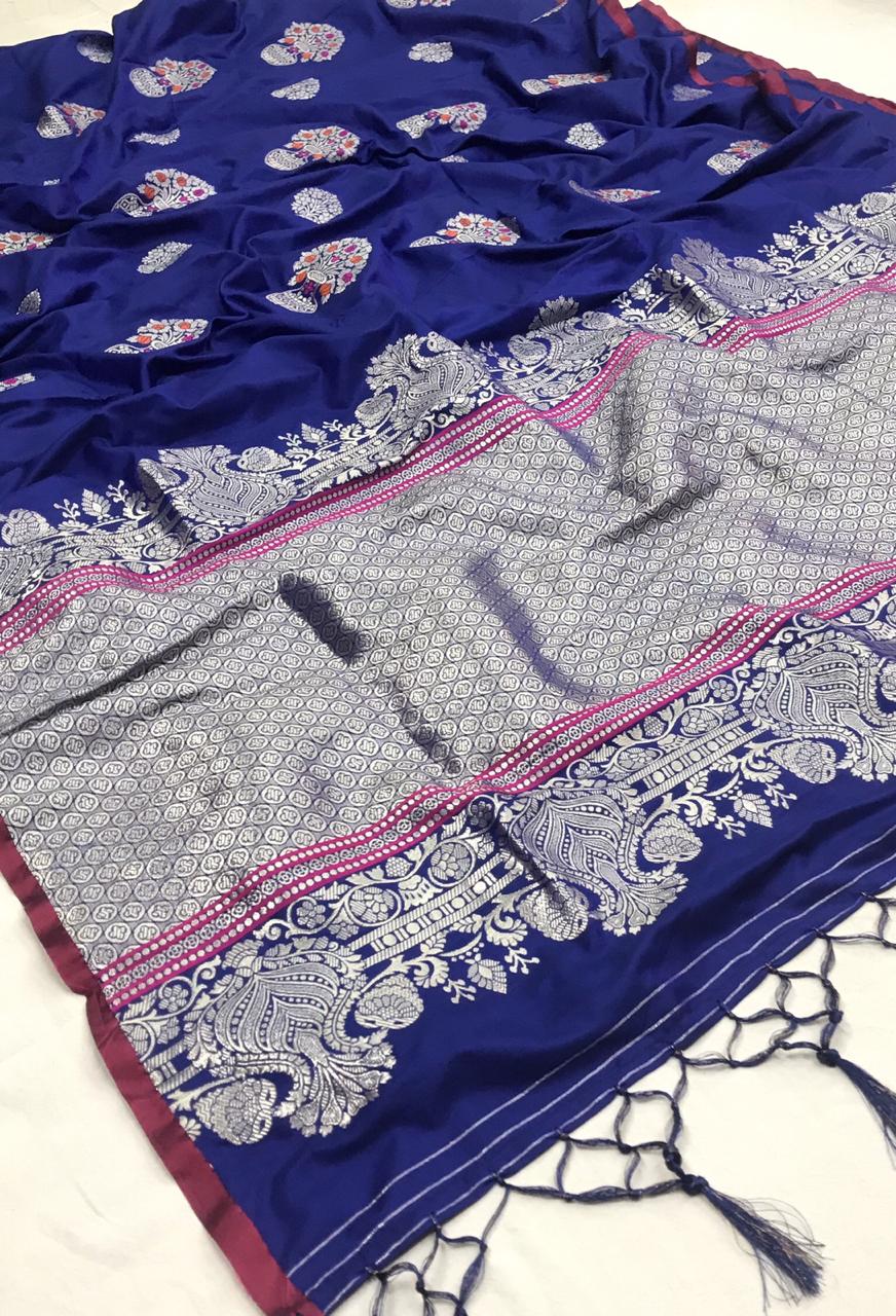 Kanthkali Silk Designer Soft Weaving Silk Sarees Collection ...