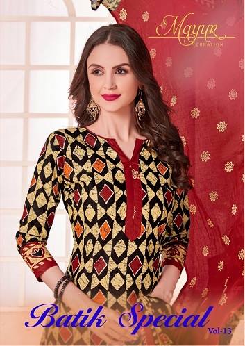 Mayur Creation Batik Special Vol 13 Cotton Printed Regular W...