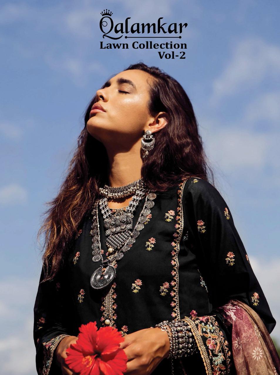 Shree Fabs Qalamkar Vol 2 Printed Pure Cotton With Embroider...