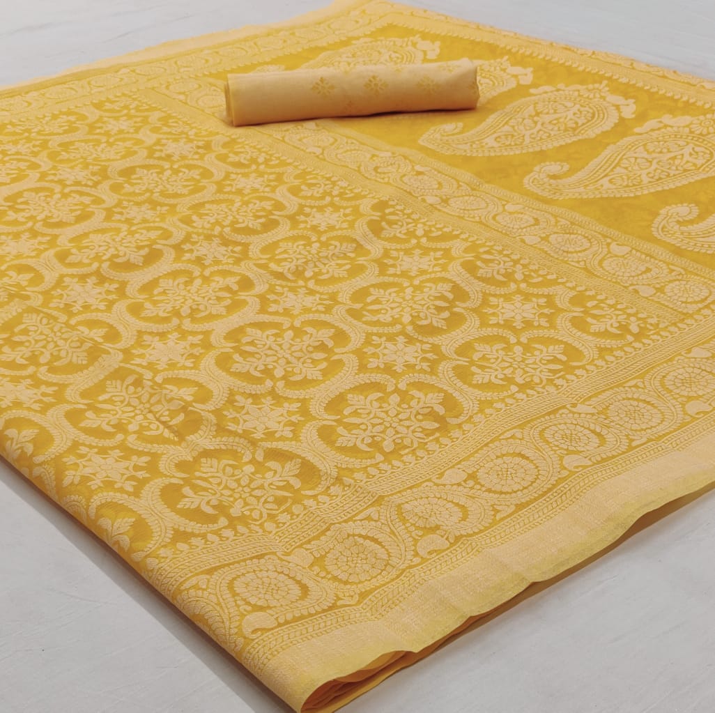 Shalini Silk Printed Pure Soft Brasso Silk Sarees Collection...