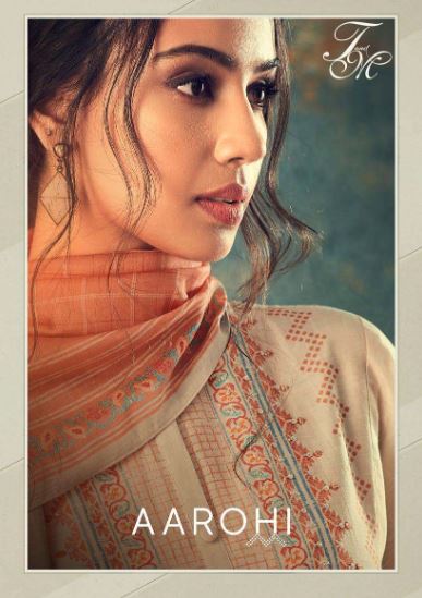T & M Designer Studio Aarohi Cotton Digital Printed With Han...
