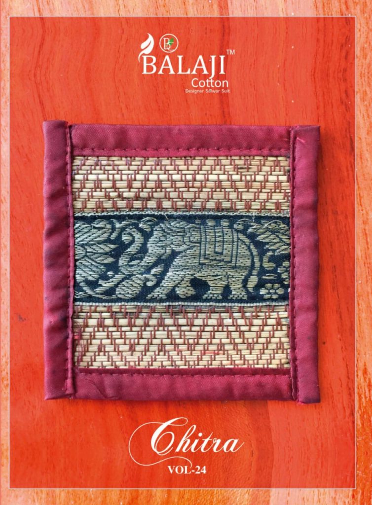 Balaji Cotton Chitra Vol 24 Printed Cotton Regular Wear Dres...