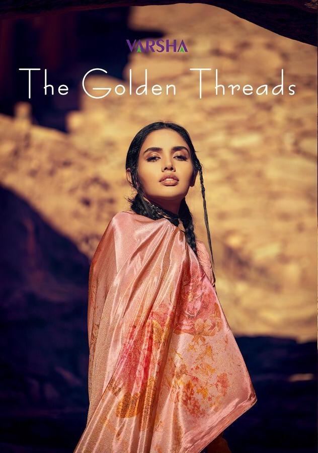 Varsha Fashion The Golden Threads Gold Tissue With Banarasi ...