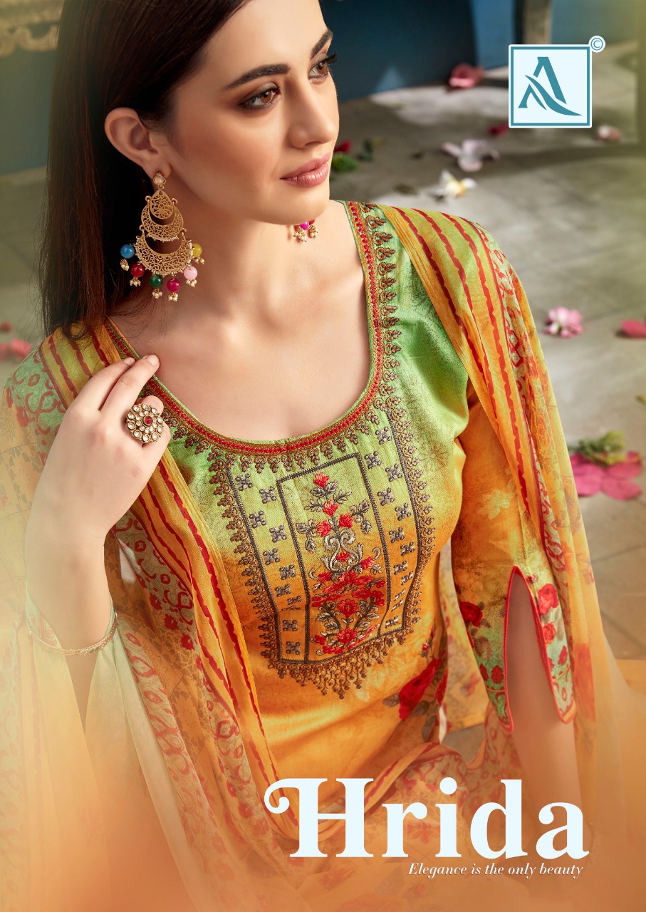 Alok Suits Hrida Designer Pure Jam Cotton Digital Style Prin...