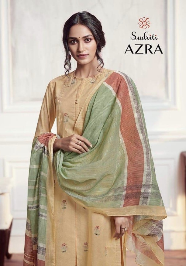Sudriti Azara Cambric Dress Materials At Wholesale Rates