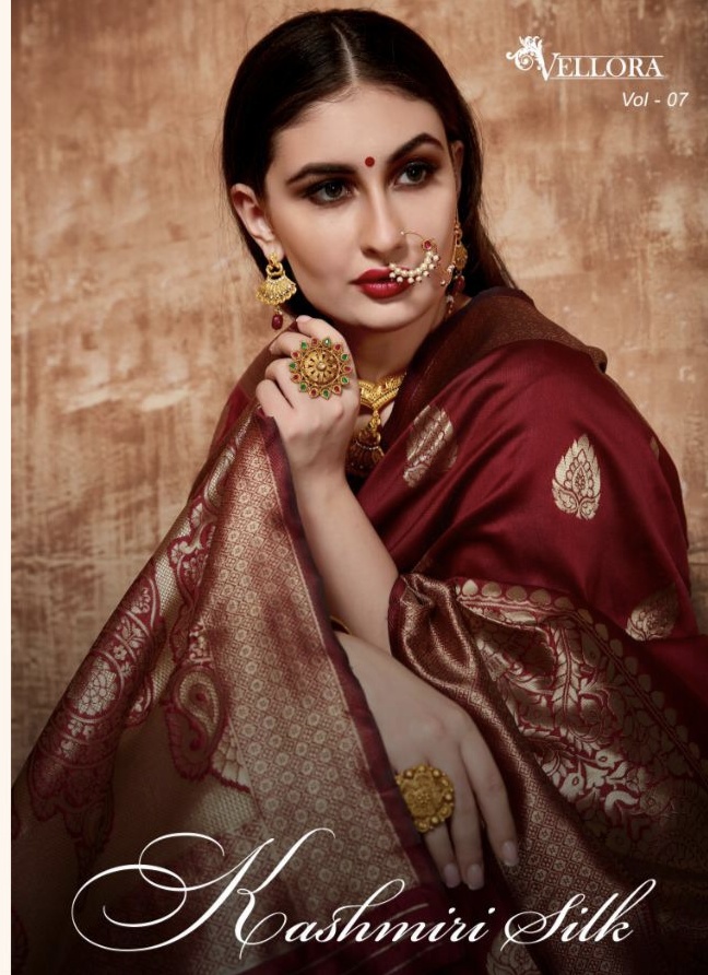 Vellora Vol 7 Banarasi Silk Designer Sarees