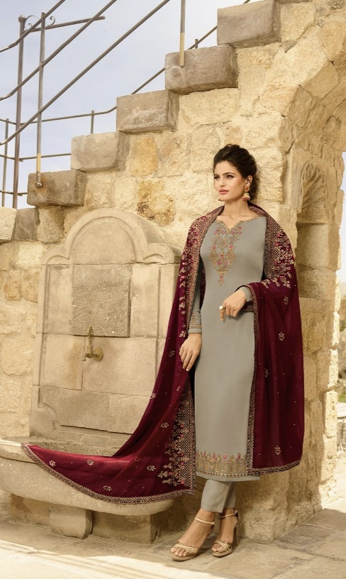 Arya Vol 4 Premium Wear Georgette Salwar Kameez At Wholesale...
