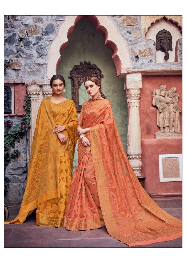 Kakshya Khushboo Designer Cotton Zari Sarees Collection At W...