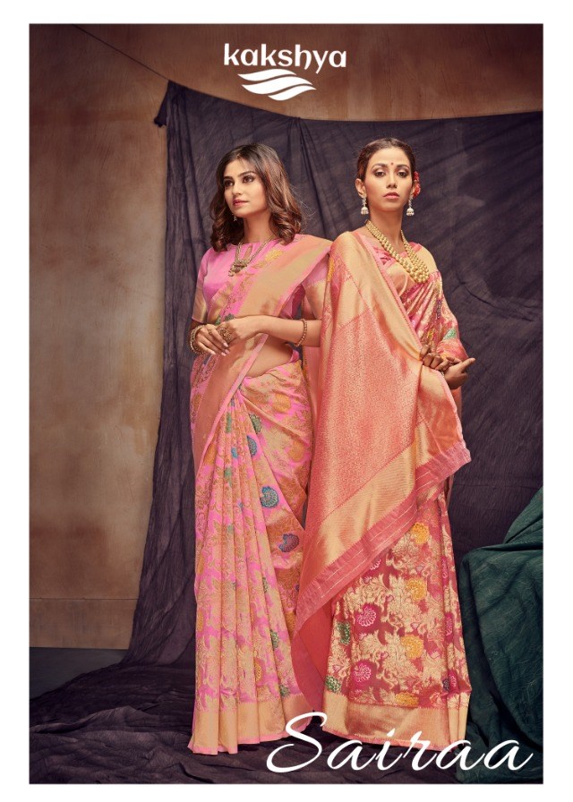 Kakshya Sairaa Designer Traditional Spam Cotton Sarees Colle...