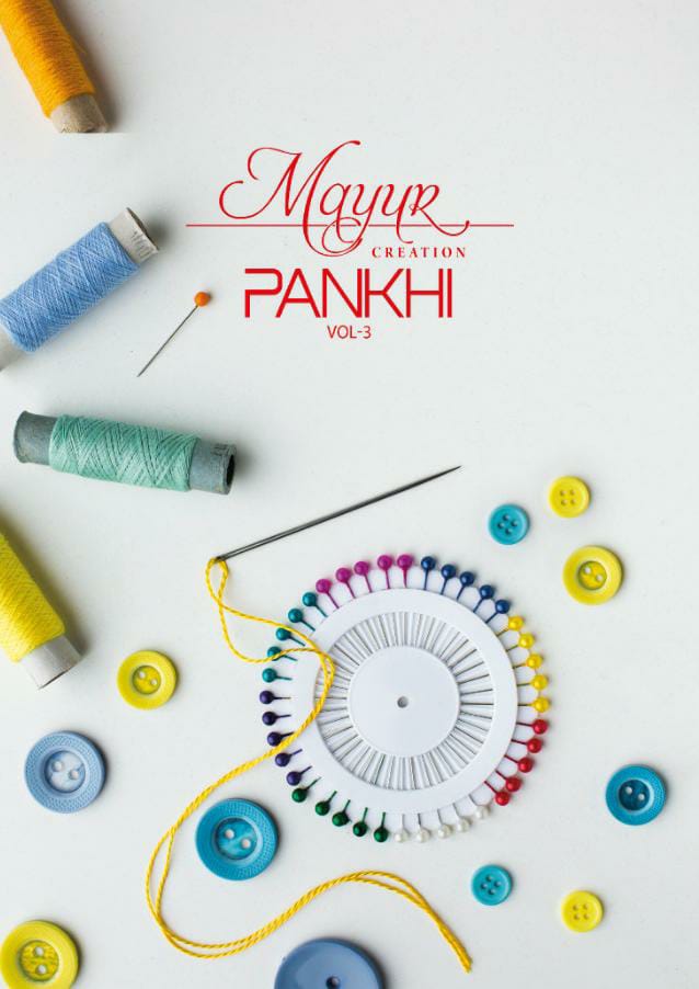 Mayur Creation Pankhi Vol 3 Printed Cotton Regular Wear Dres...