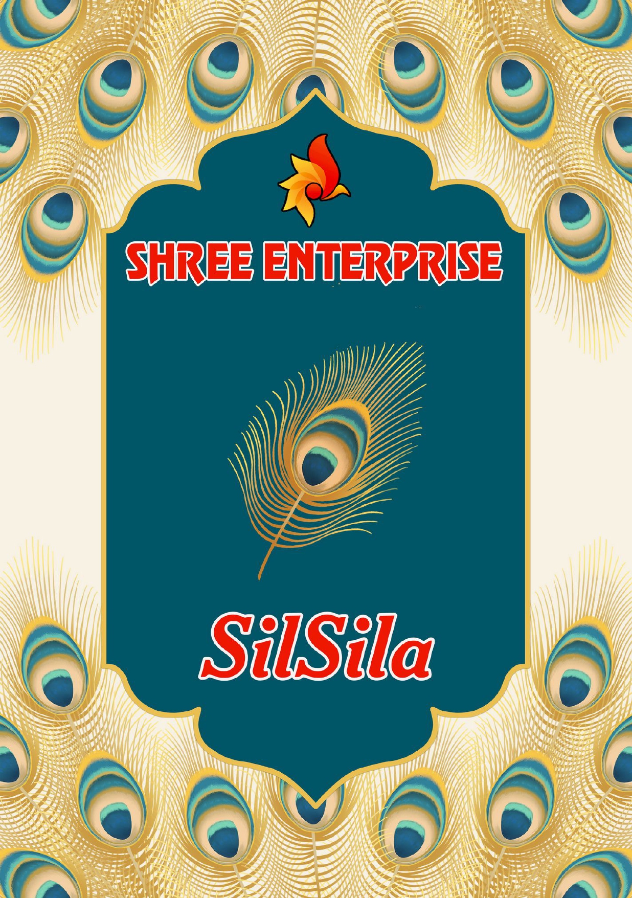 Shree Enterprise Silsila Printed Cotton Dress Material At Wh...