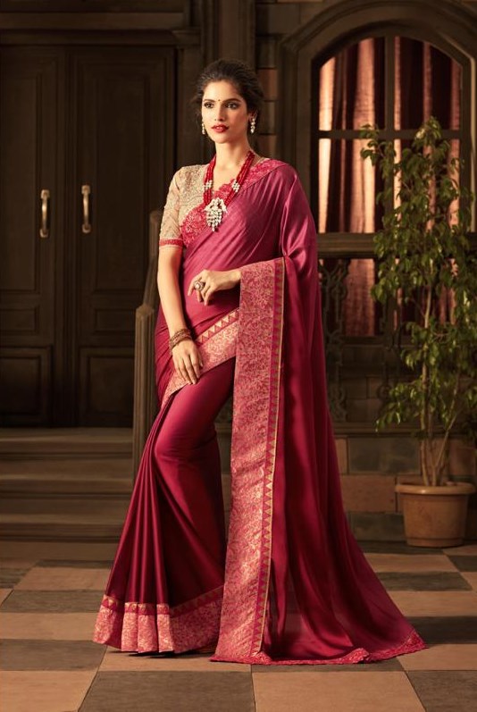 Tfh Hit Designs Designer Fancy Sarees Collection At Wholesal...