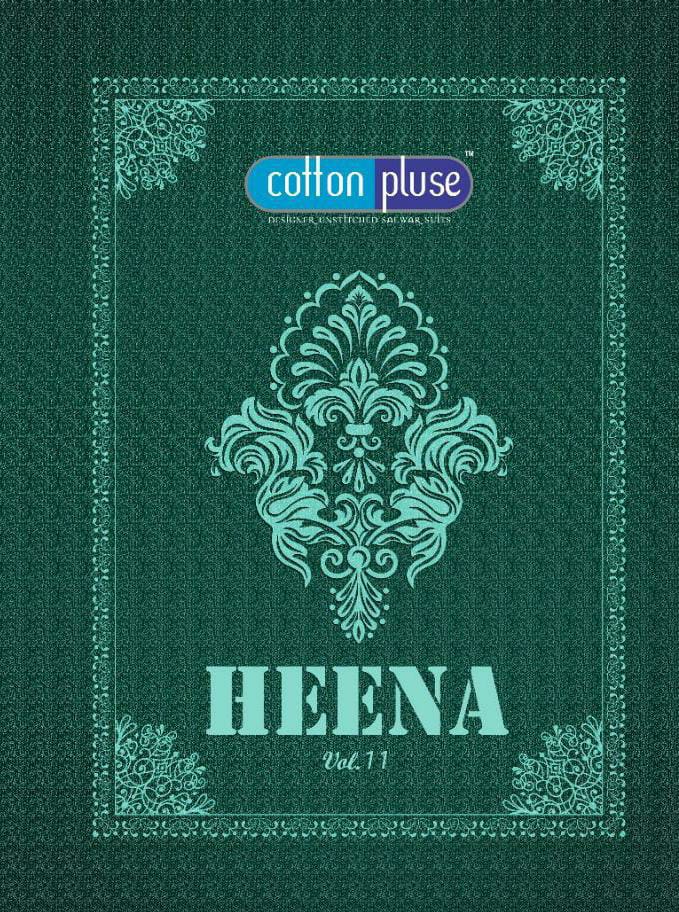 Cotton Pulse Heena Vol 11 Printed Cotton Dress Material Coll...