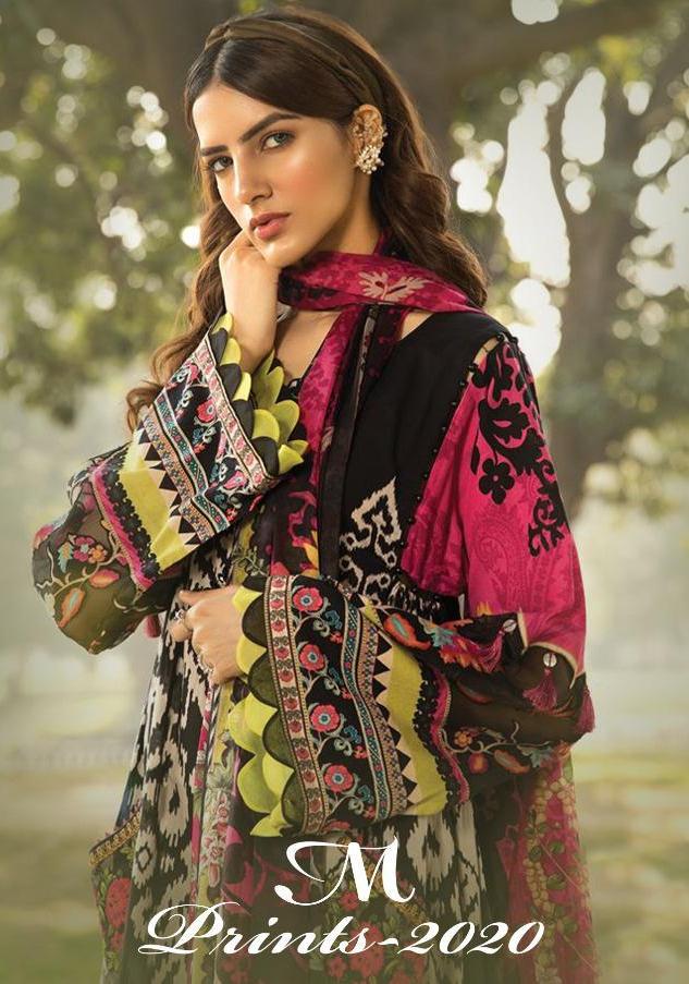 Deepsy Suits M Prints 2020 Printed Pure Jam Cotton With Embr...