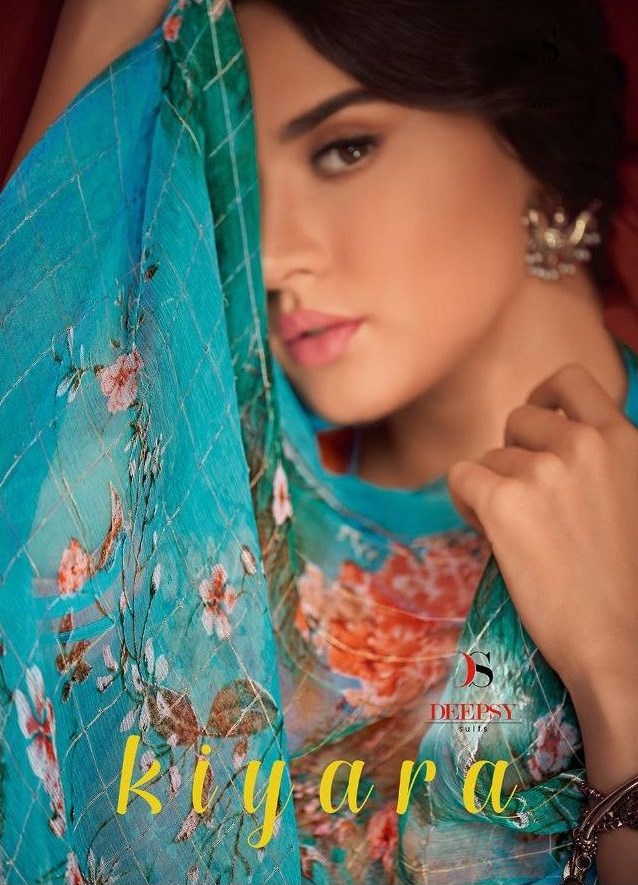 Deepsy Suits Kiyara Designer Printed Pure Cotton With Self E...