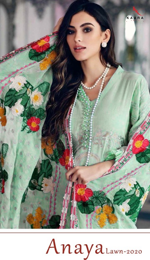 Kaara Suits Anaya Lawn 2020 Digital Printed Pure Cotton With...