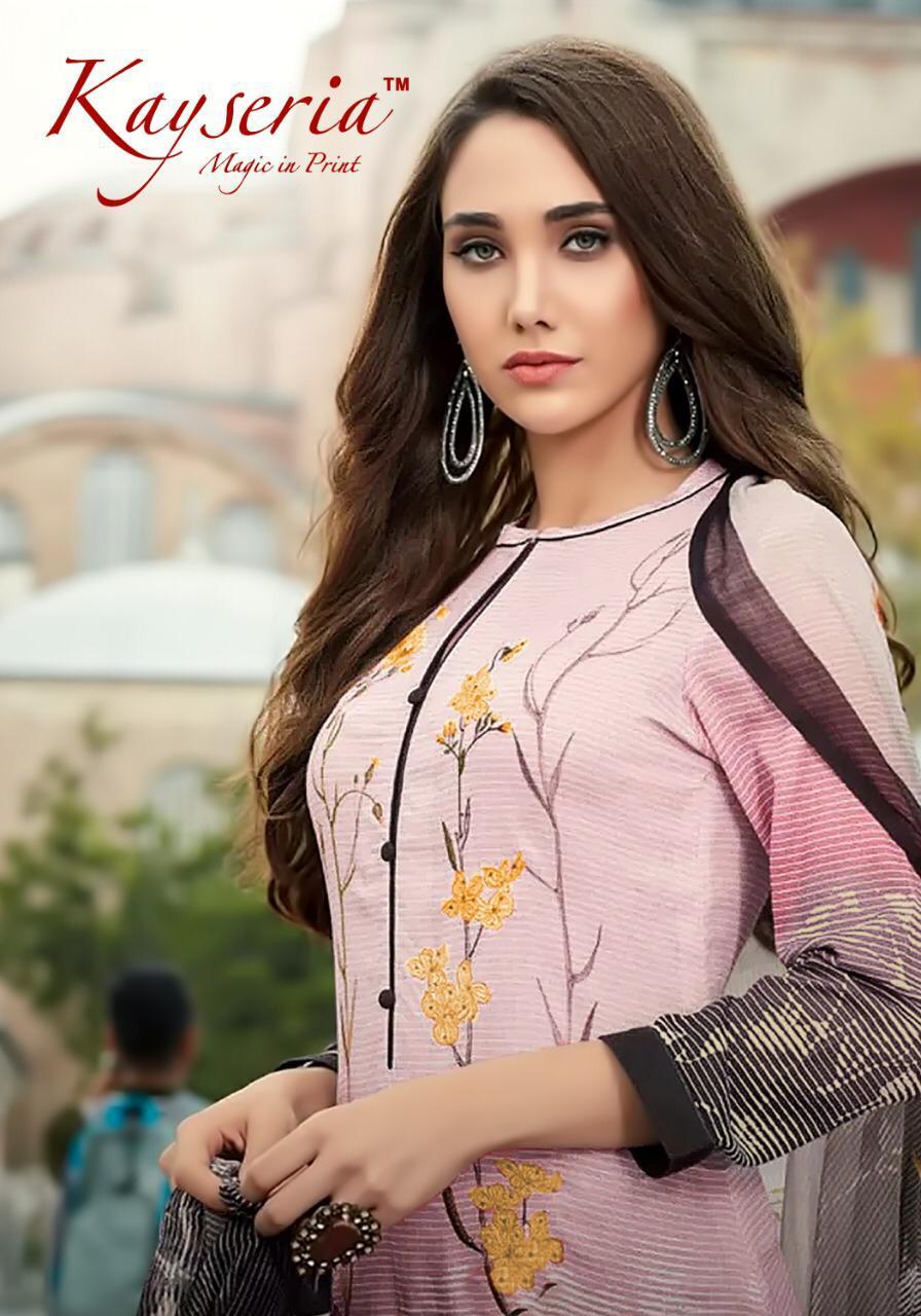 Kayseria Vol 1 Pure Lawn Cotton Dress Material At Wholesale ...