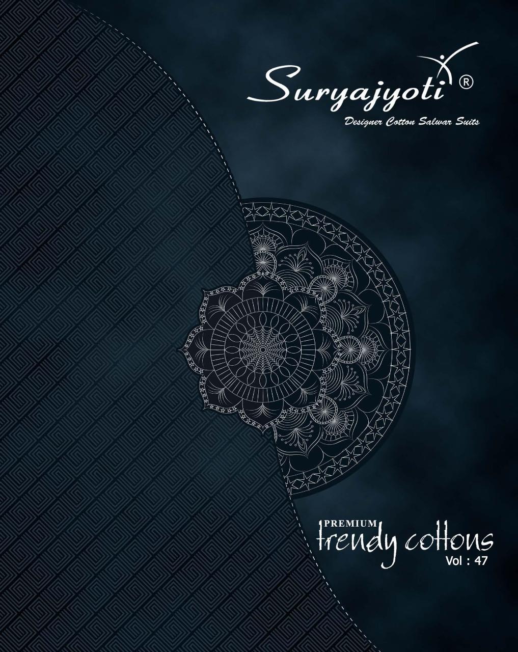 Suryajyoti Trendy Cotton Vol 47 Printed Cotton Dress Materia...
