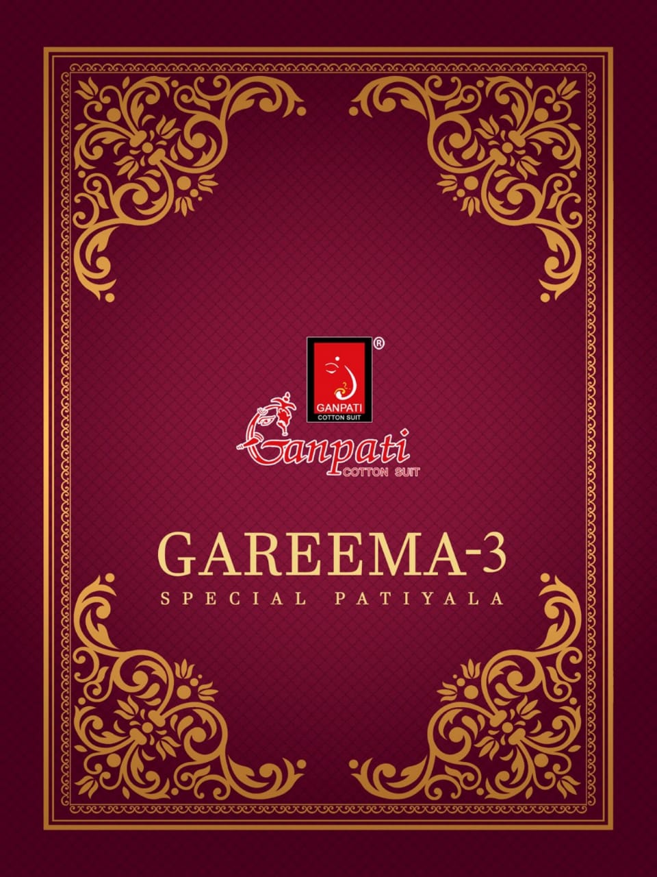 Ganpati Gareema Vol 3 Printed Cotton Dress Material Collecti...