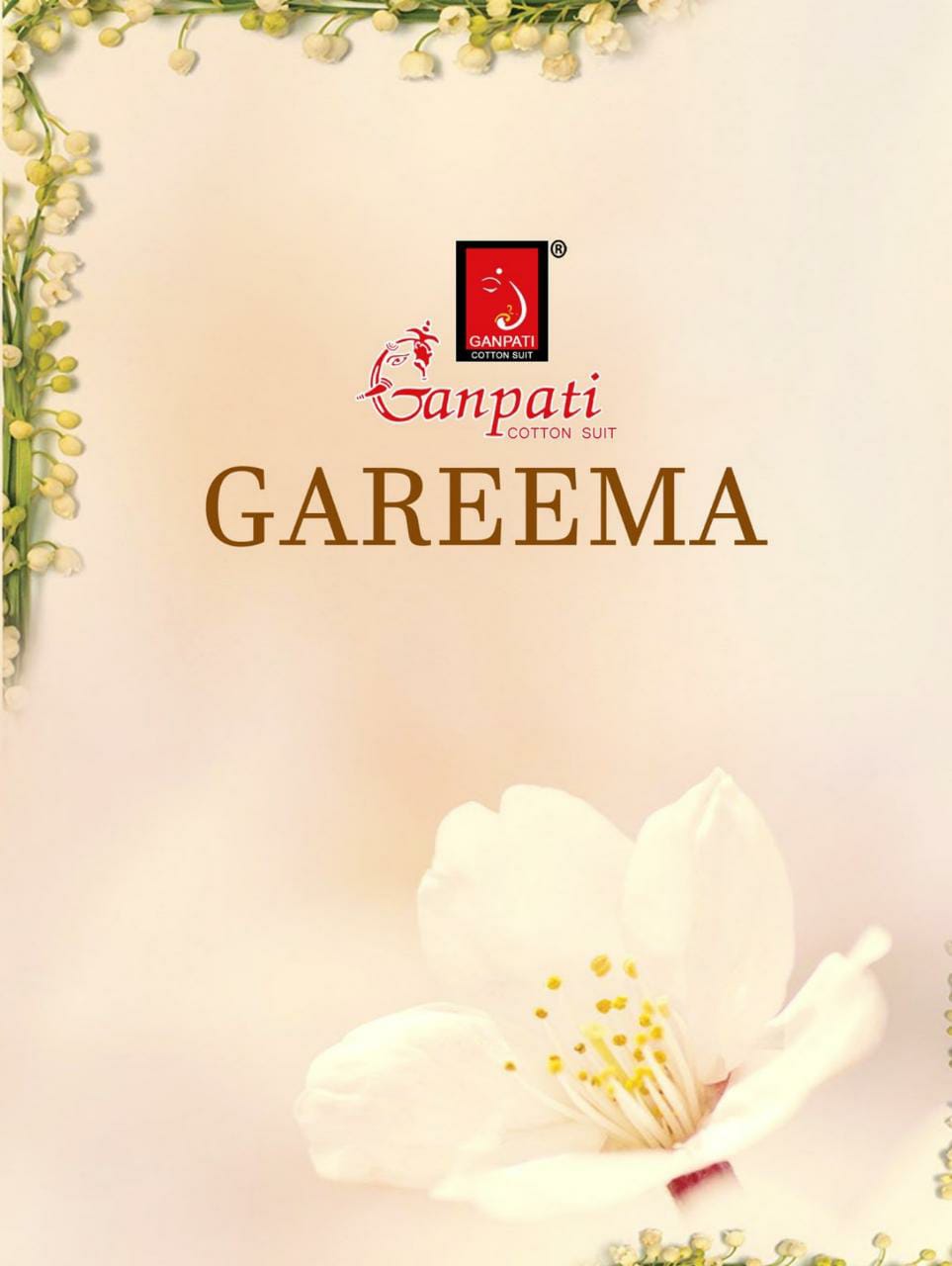 Ganpati Gareema Printed Cotton Dress Material Collection At ...