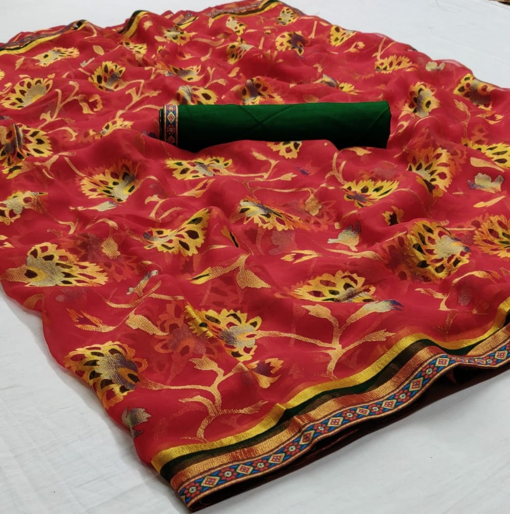 Latest Brasso Sarees Excellent Collection At Wholesale Rates