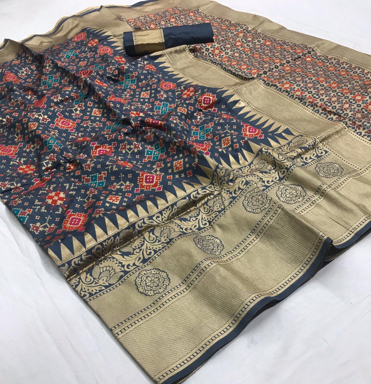 Kalawati Silk Designer Traditional Pure Silk Weaving Sarees ...